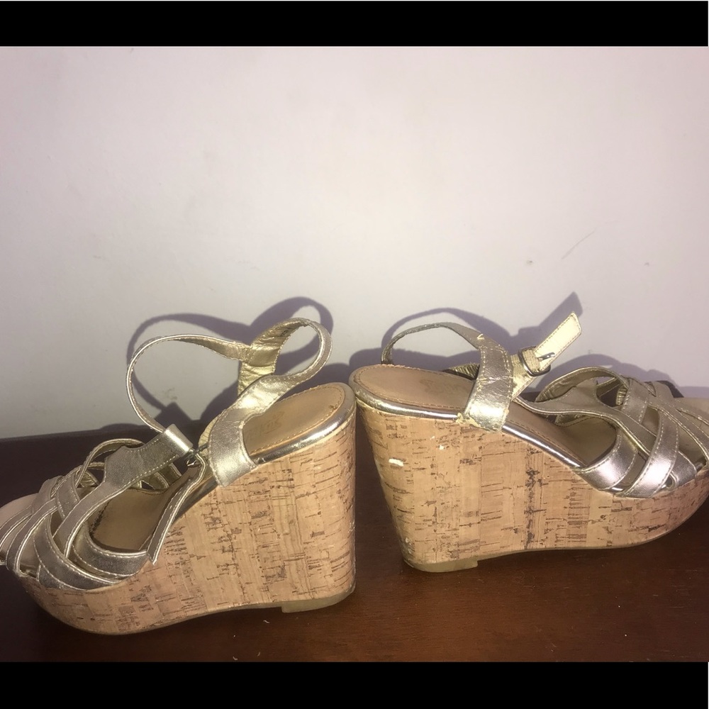Gold heels